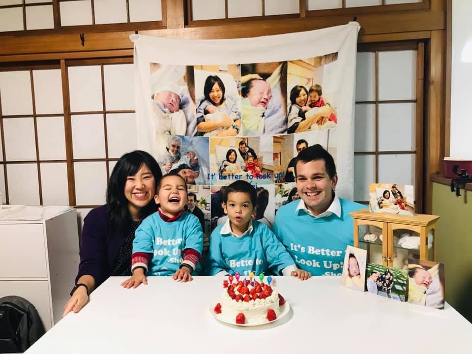 Celebrating Shouei's birthday in 2019